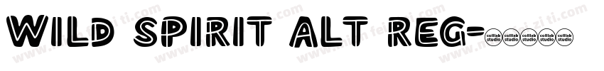 Wild Spirit Alt Reg字体转换